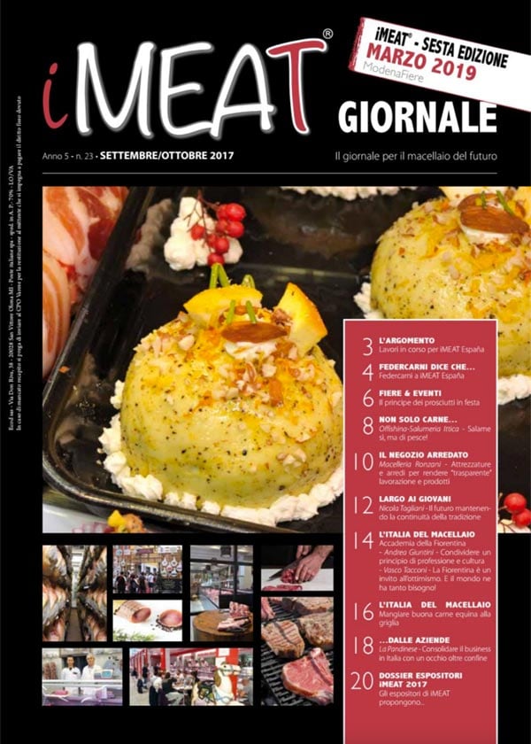 Macelleria Ronzani su iMeat n°23 di settembre/ottobre 2017