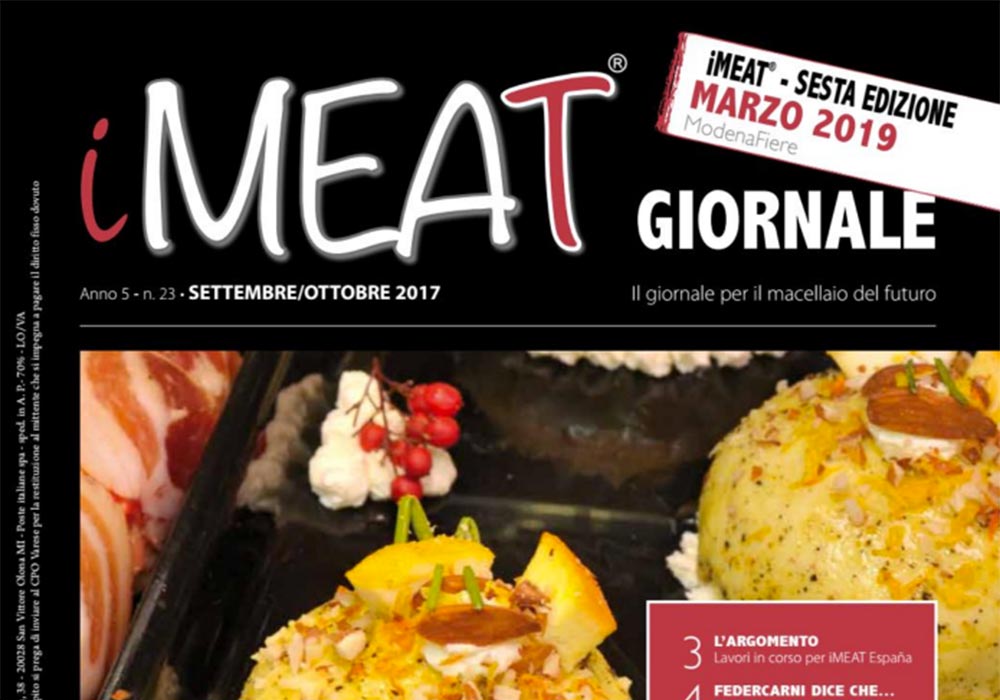 Macelleria Ronzani su iMeat n°23 di settembre/ottobre 2017 Macelleria Ronzani su iMeat n°23 di settembre/ottobre 2017