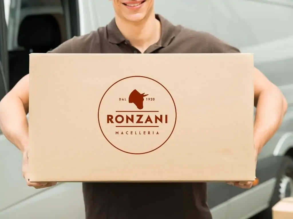 Consegna di carne a domicilio