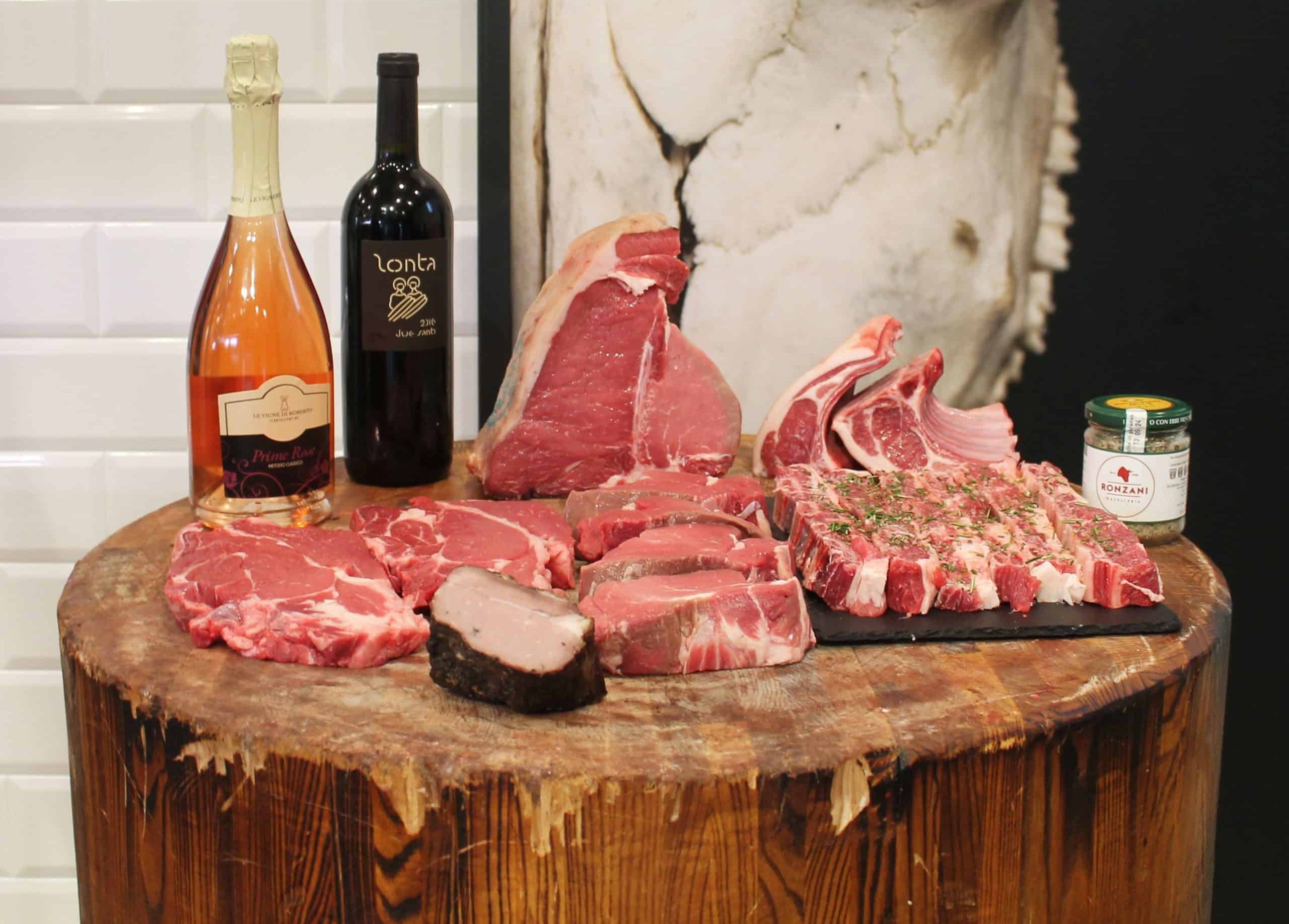 Meat box per barbecue americano